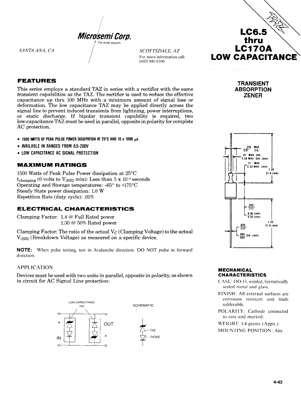 LC75A Datasheet, Funktion